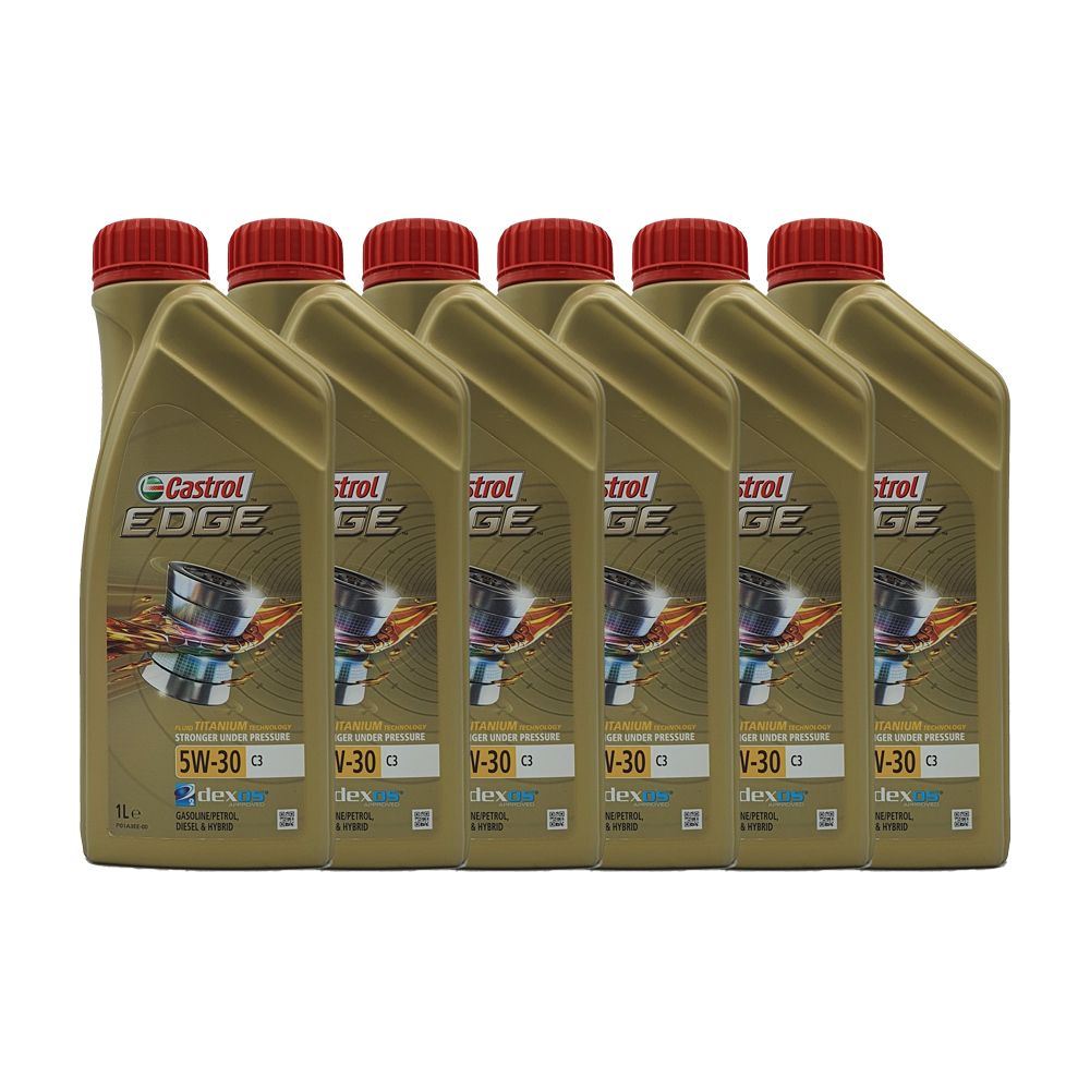 Castrol Edge Fluid Titanium 5W 30 C3 6x1 Liter G22534776