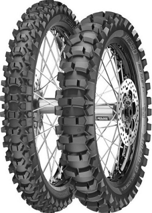 METZELER MC360 MID HARD 120/80 - 19 M/C TT 63M MST REAR