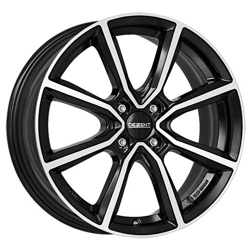 DEZENT DEZENT TN DARK schwarz poliert 6.0Jx15 4x100 ET47