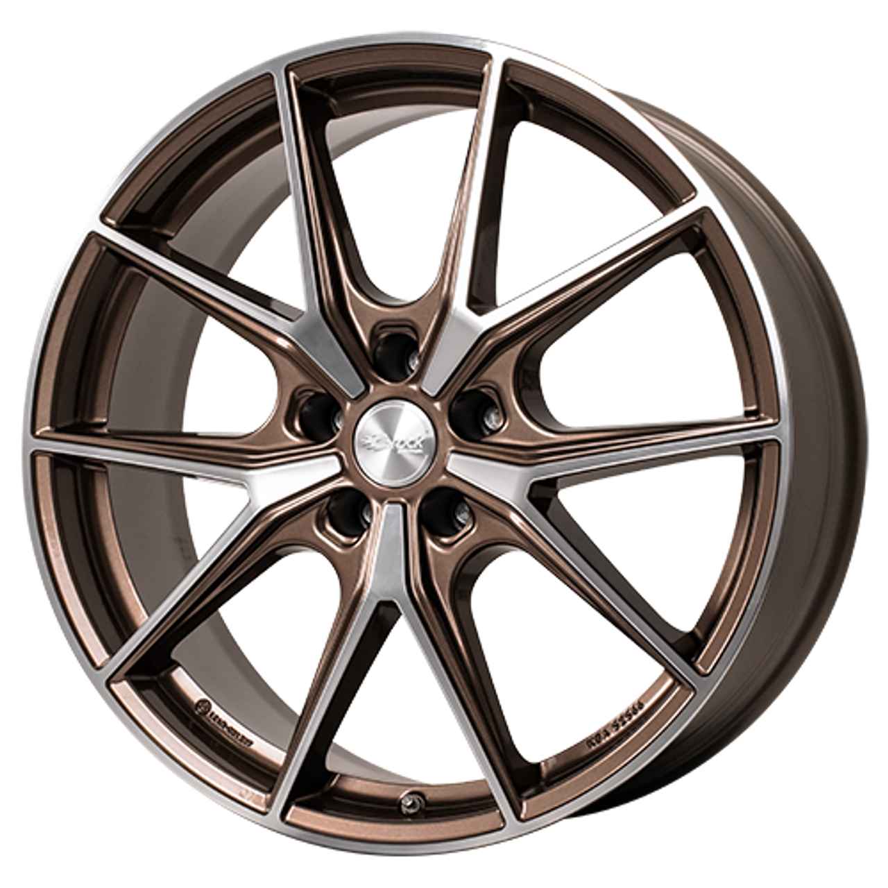 BROCK B40 bronze copper voll poliert 8.0Jx19 5x112 ET45