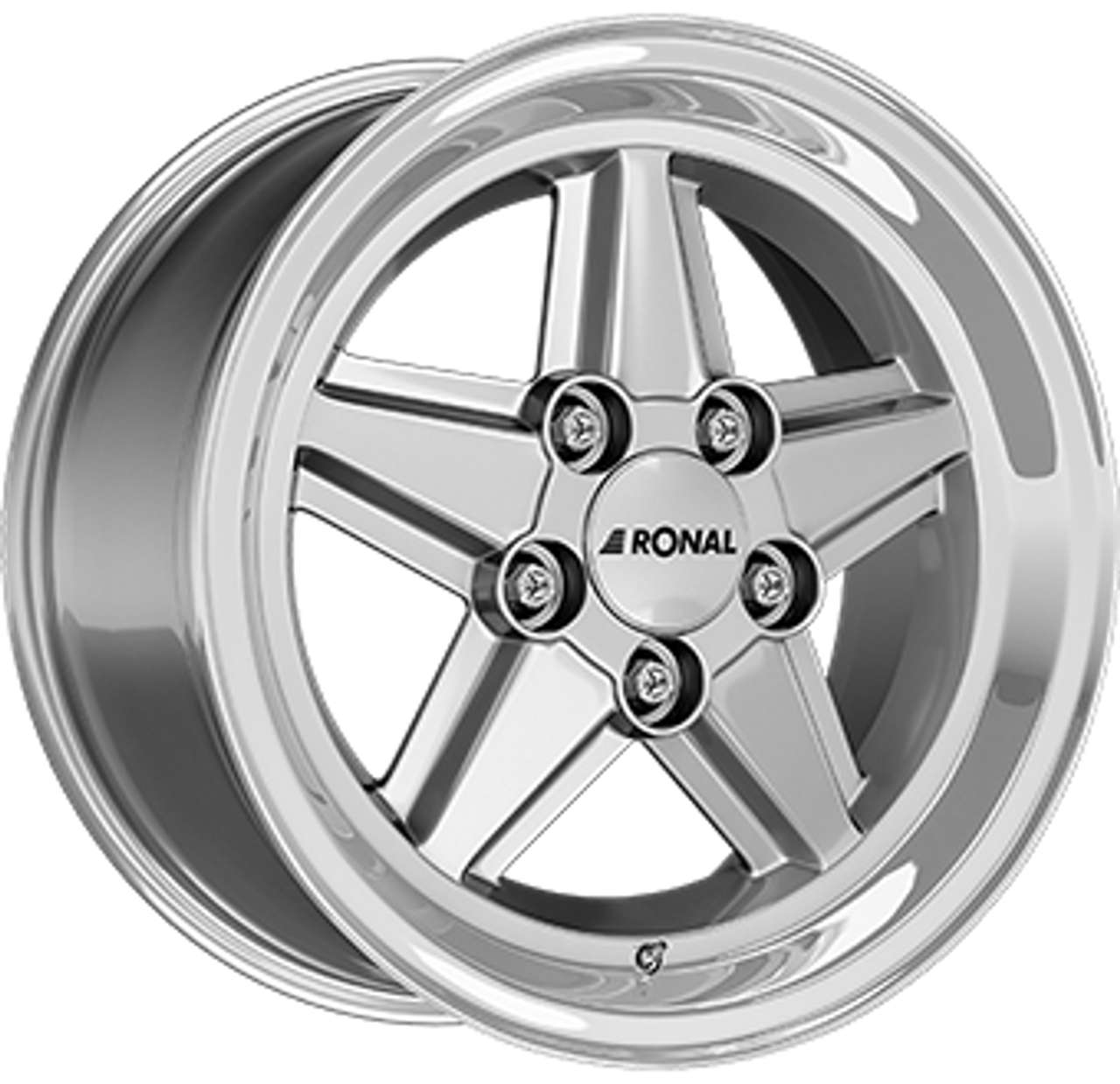 RONAL RONAL R9 silber-hornkopiert 7.0Jx15 5x112 ET23