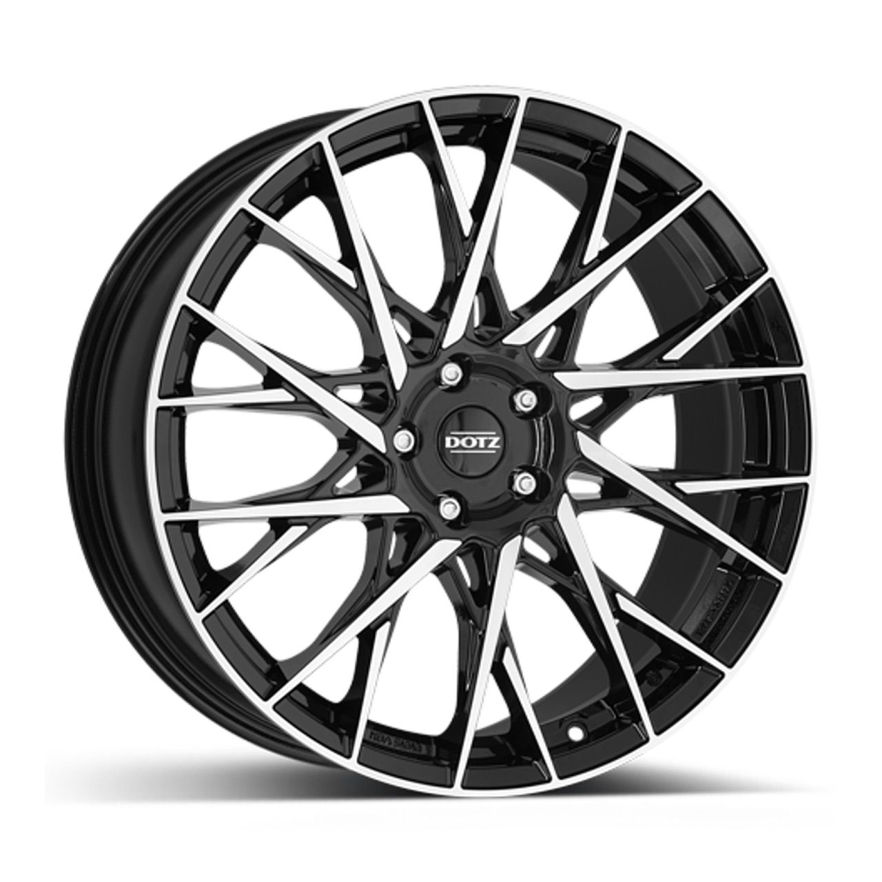 DOTZ FUJI DARK black/polished 7.5Jx18 5x112 ET46