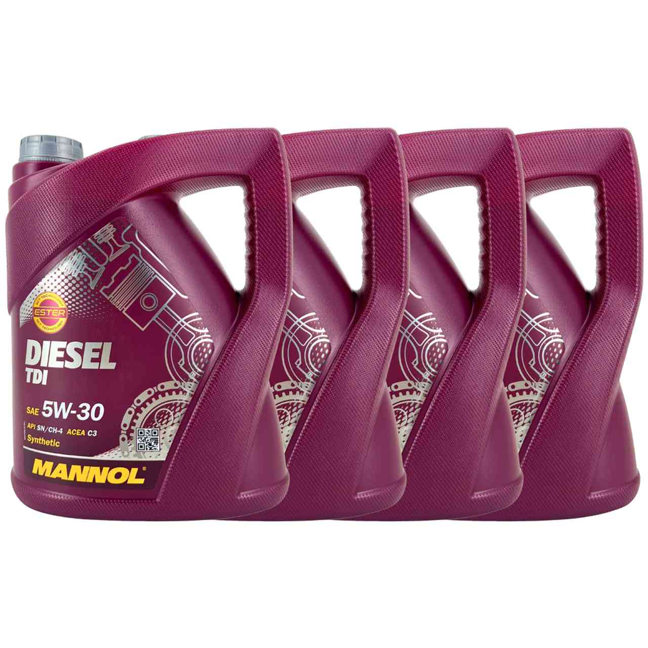 Mannol Diesel TDI 5W-30 4x5 Liter