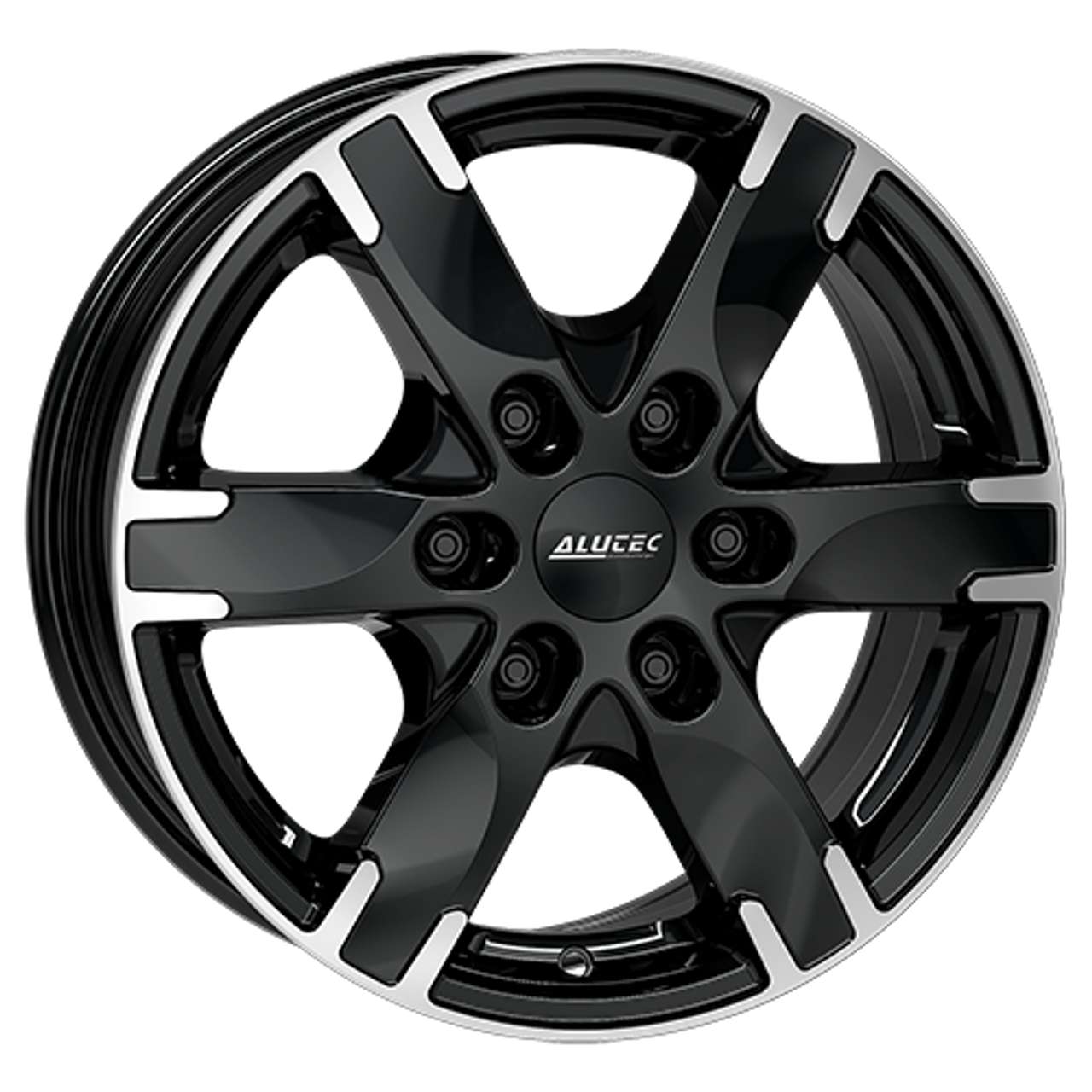 ALUTEC TITAN diamantschwarz frontpoliert 8.0Jx18 6x139.7 ET38