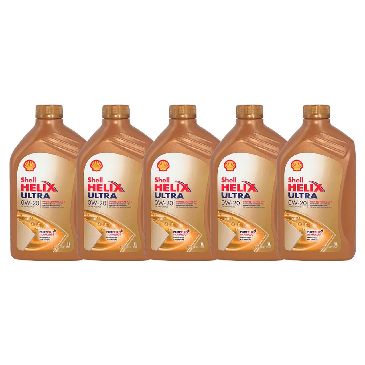 Shell Helix Ultra Professional AV-L 0W-20 5x1 Liter