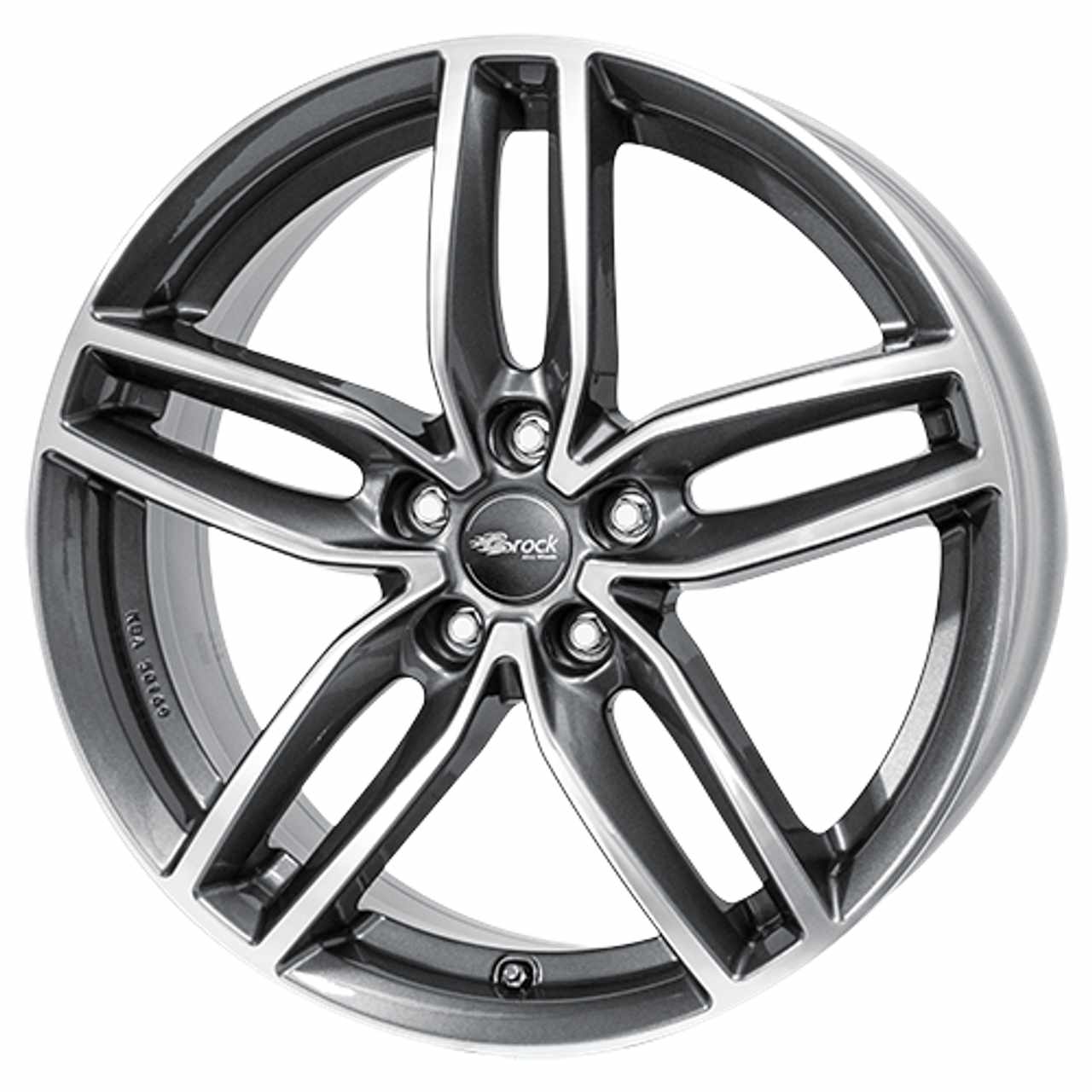 RC-DESIGN RC29 himalaya grey vollpoliert 7.5Jx17 5x112 ET29