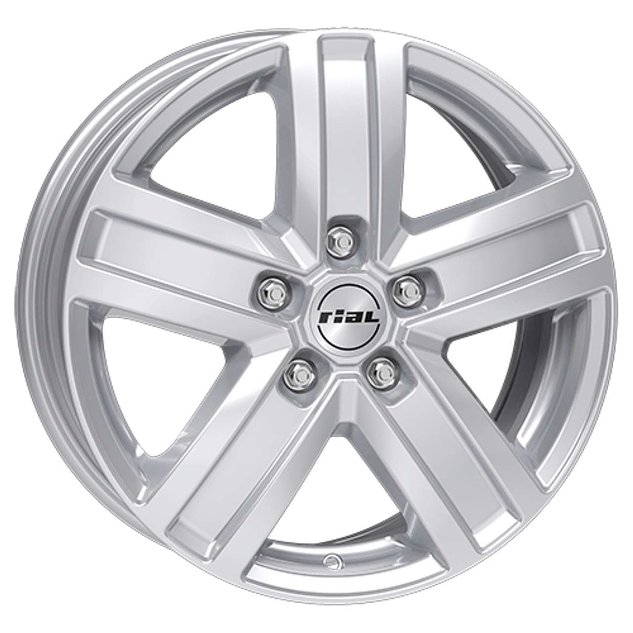 RIAL TRANSPORTER 5-LOCH polarsilber 7.0Jx17 5x108 ET45