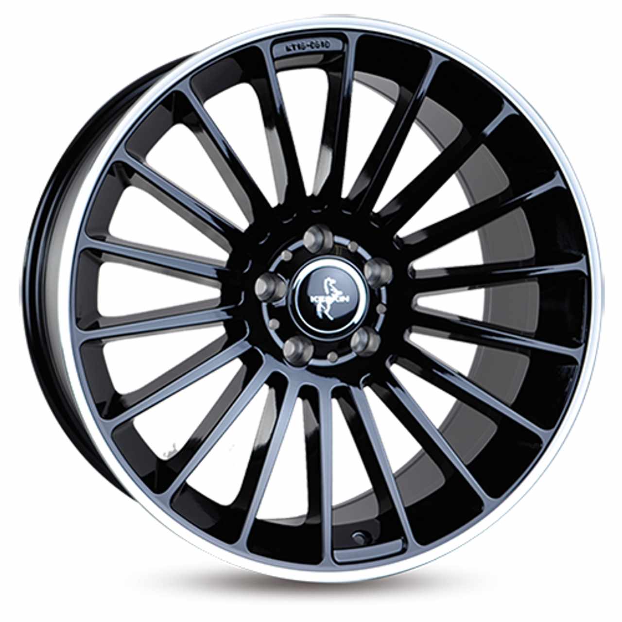 KESKIN KT15 SPEED schwarz polished lip 8.5Jx19 5x120 ET35