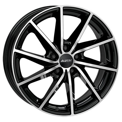 ALUTEC SINGA 4-LOCH diamantschwarz frontpoliert 6.0Jx15 4x100 ET39