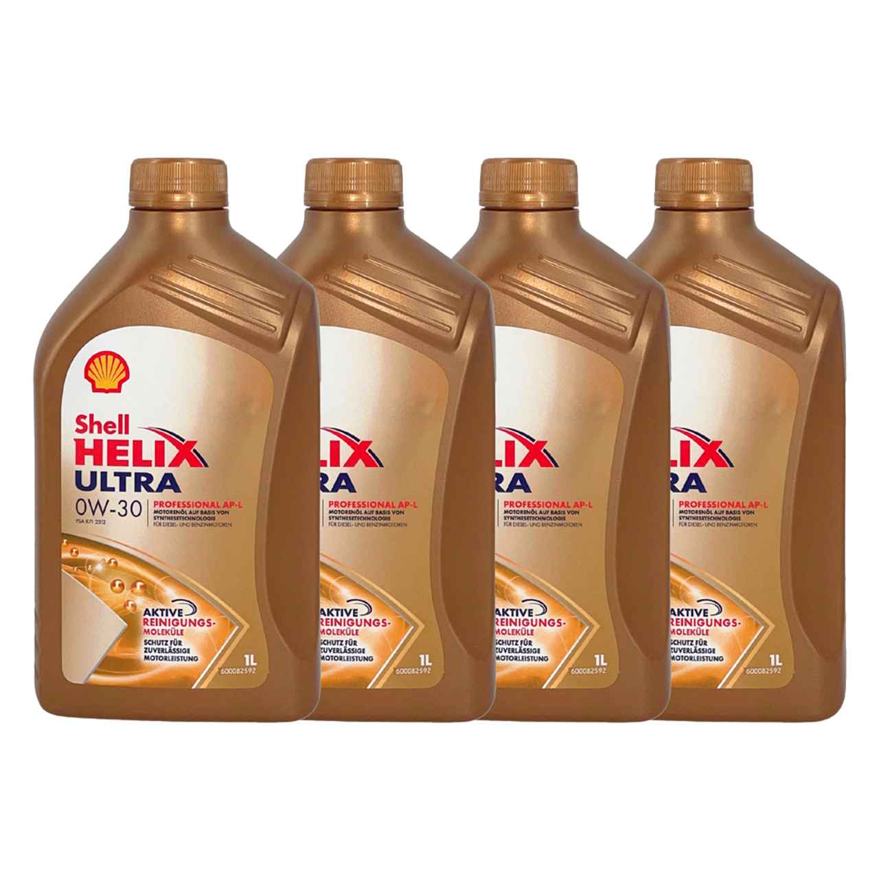 Shell Helix Ultra Professional AP-L 0W-30 4x1 Liter