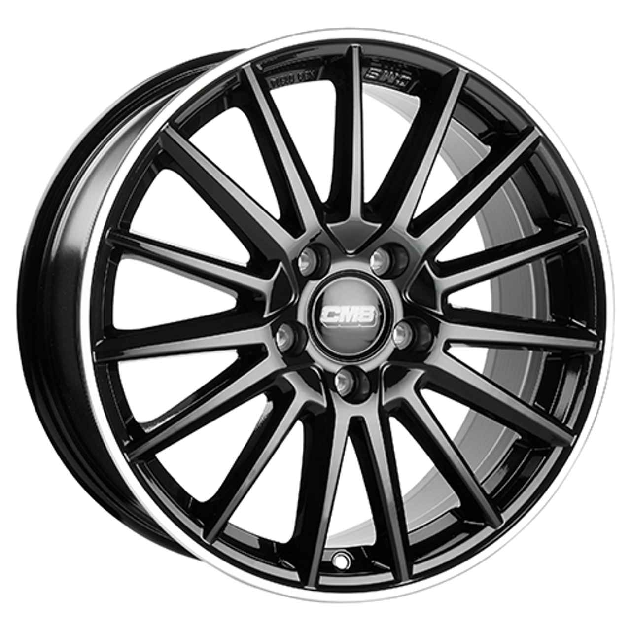 CMS C23-DRB diamond rim black 6.0Jx15 4x98 ET40