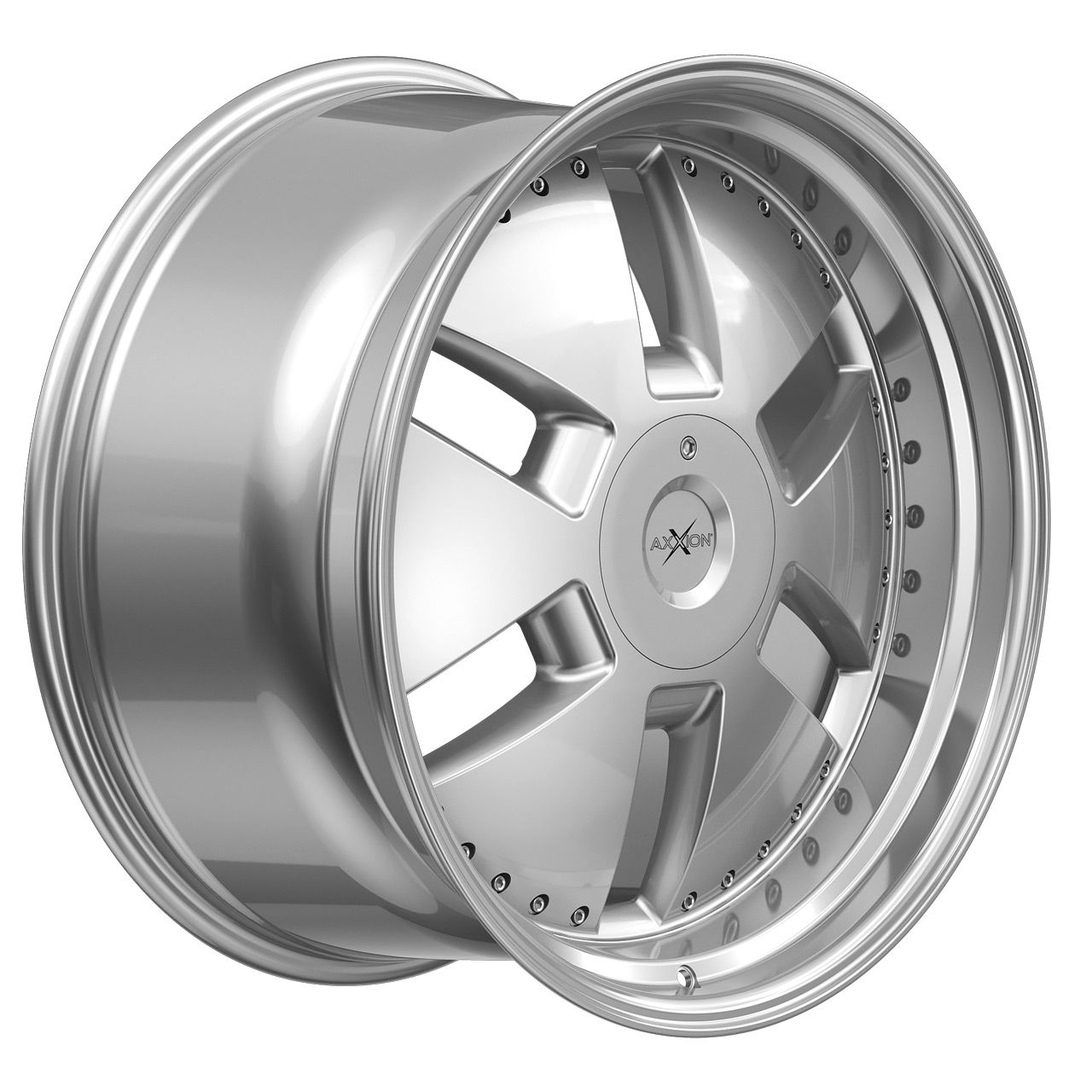 AXXION Y1 silver with full machined lip 9.0Jx20 5x112 ET40