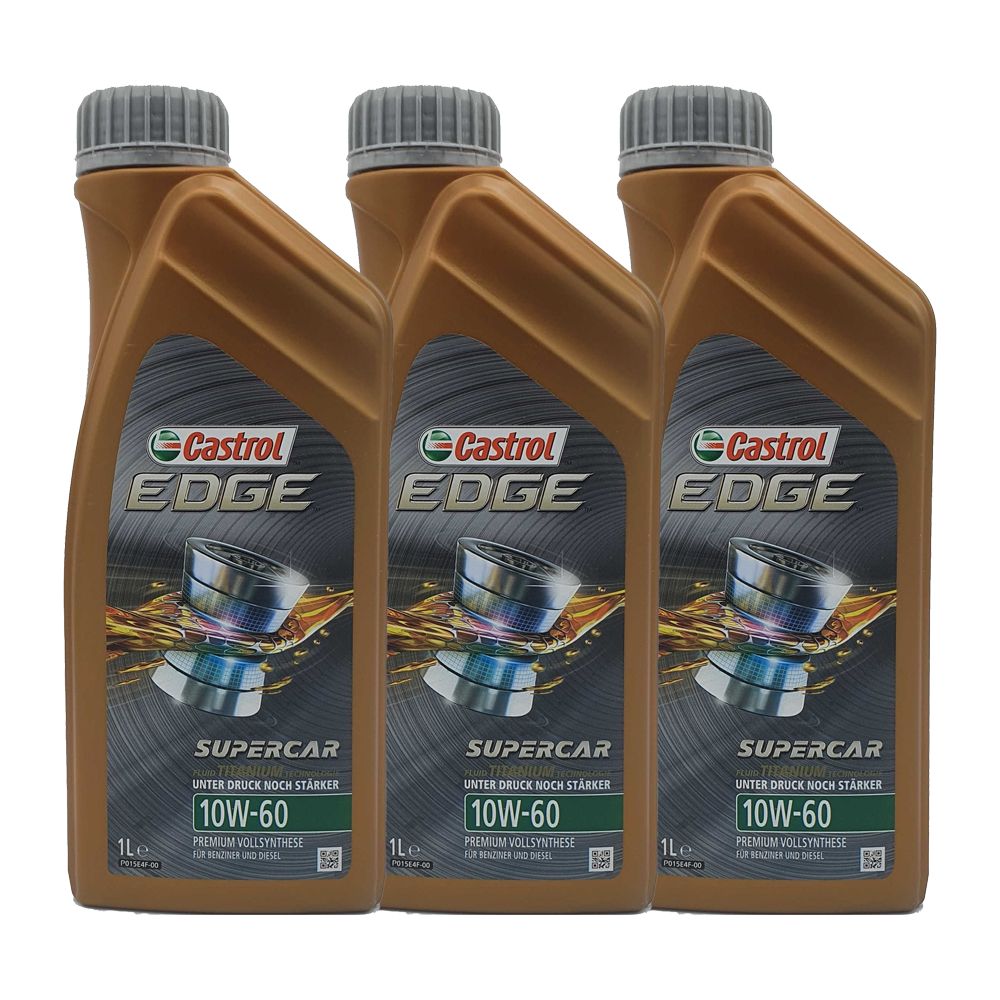 Castrol Edge Fluid Titanium Supercar 10W-60 3x1 Liter