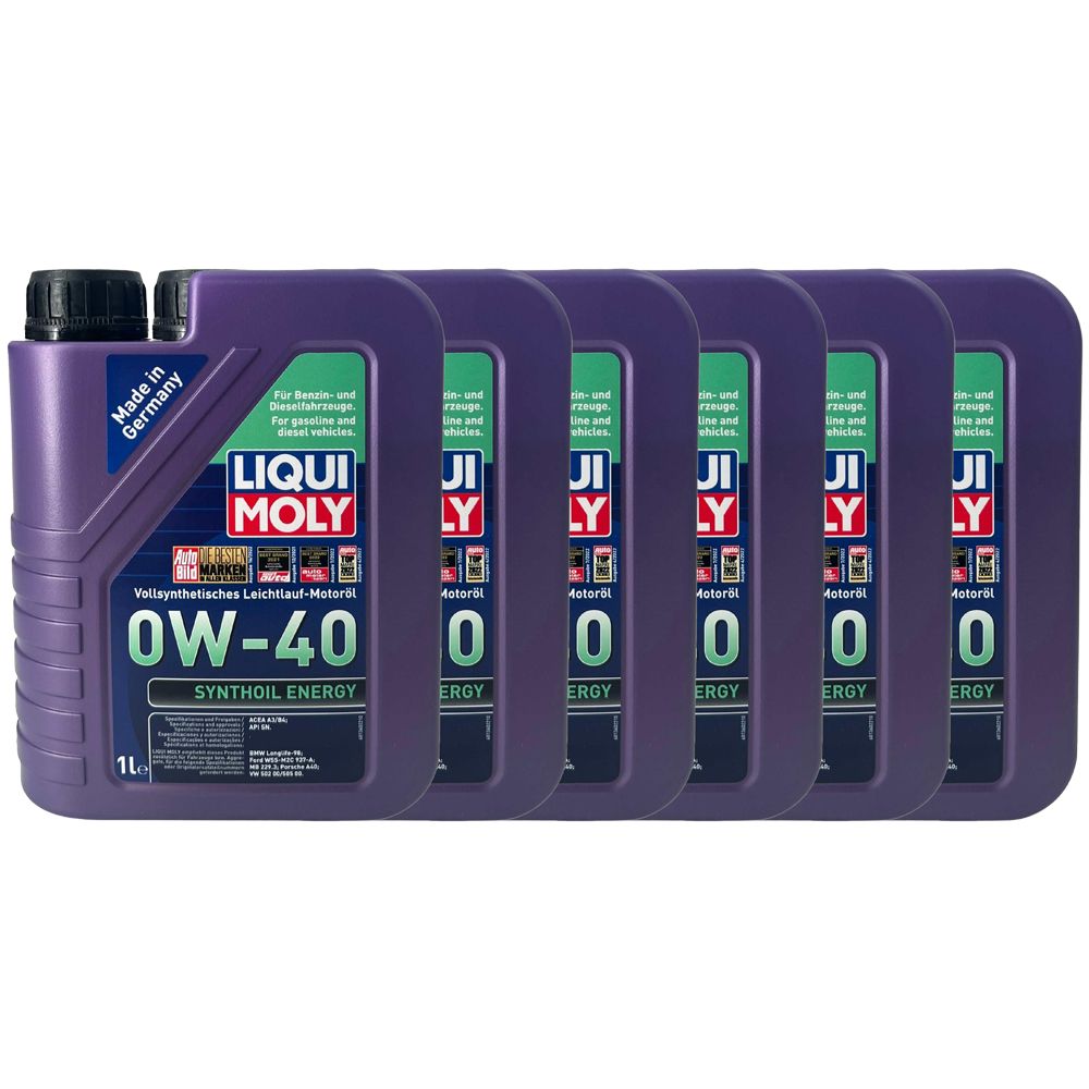 Liqui Moly Synthoil Energy 0W-40 6x1 Liter