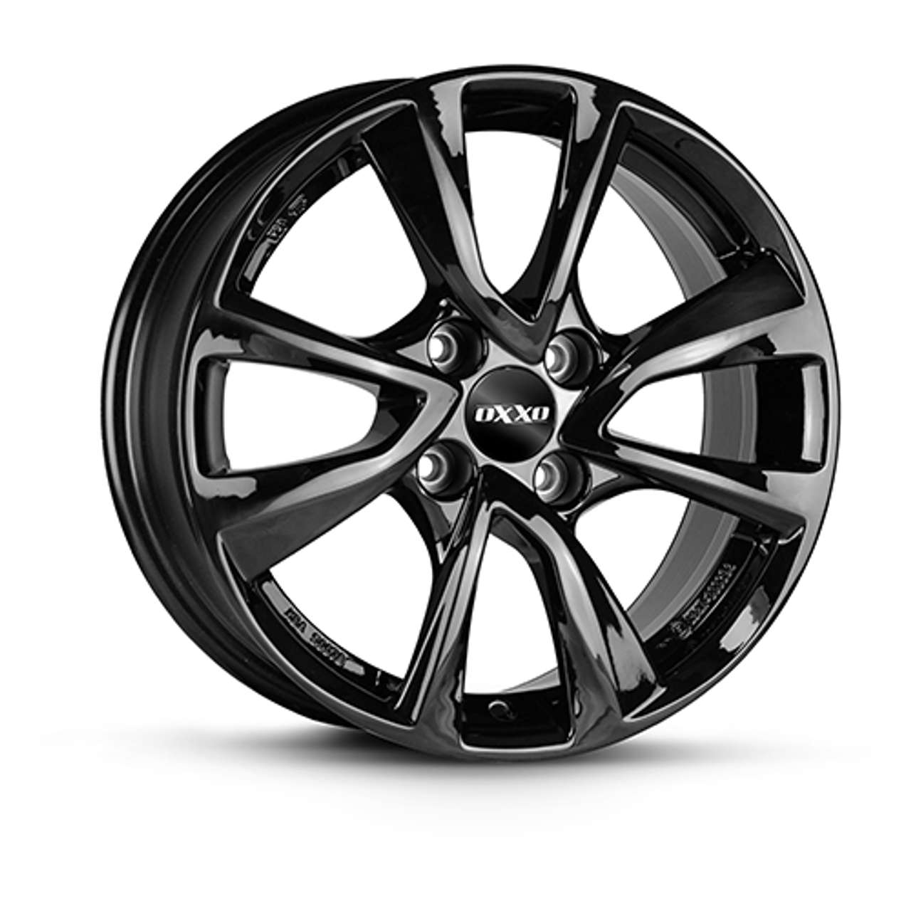 OXXO WHEELS OBERON 4 BLACK schwarz 7.0Jx17 4x108 ET32