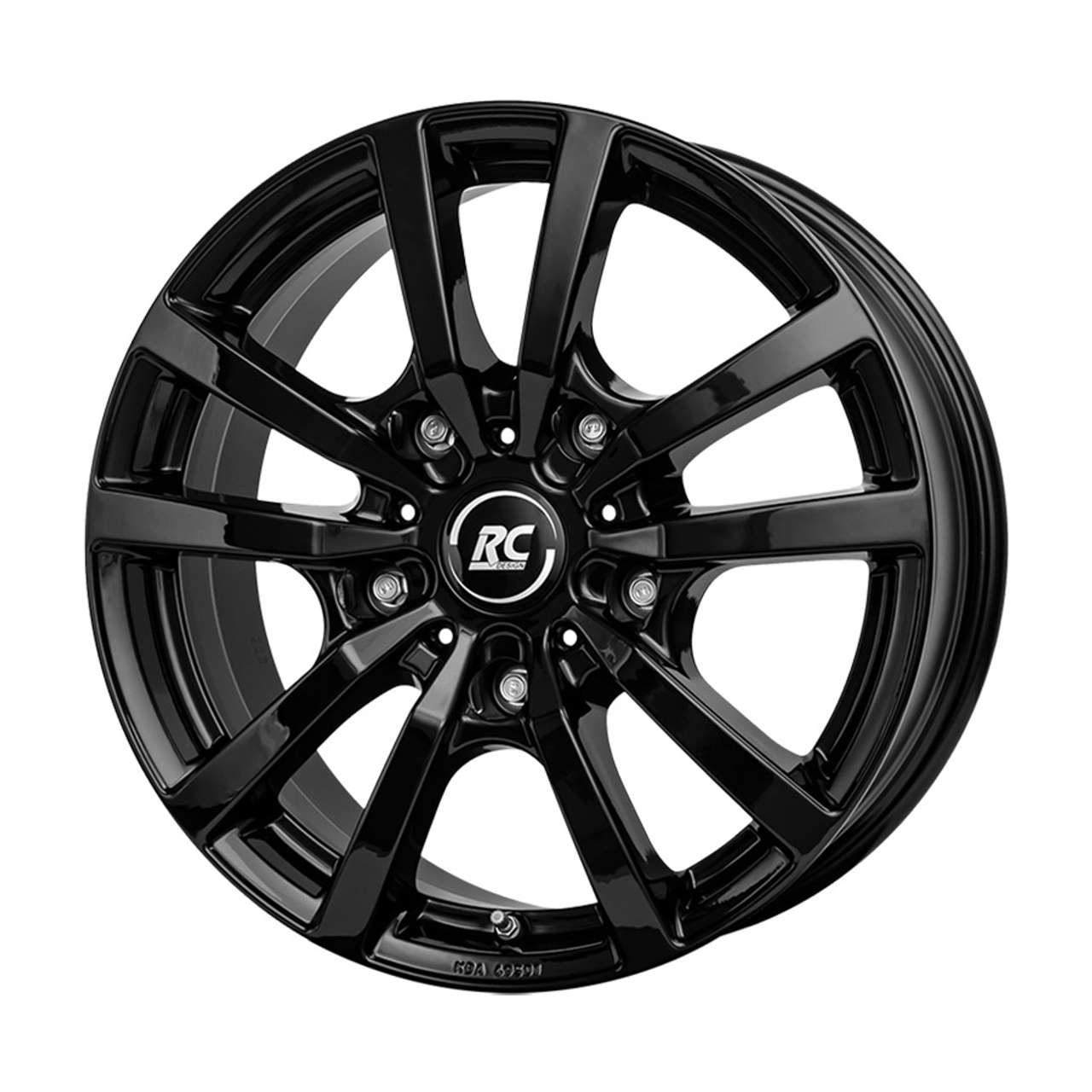 RC-DESIGN RC25T schwarz glanz (sg) 7.5Jx18 5x108 ET45