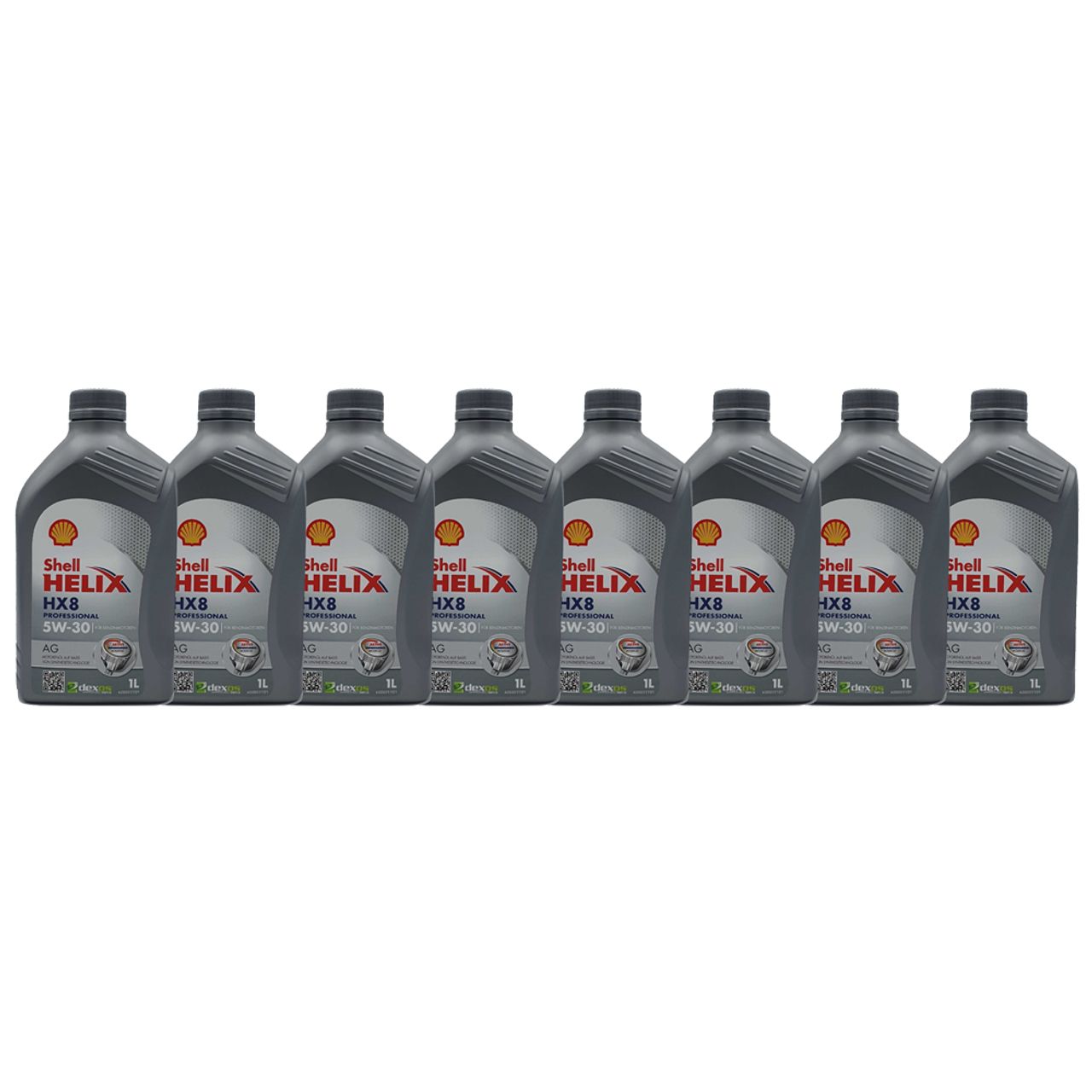 Shell Helix HX8 Professional AG 5W-30 8x1 Liter