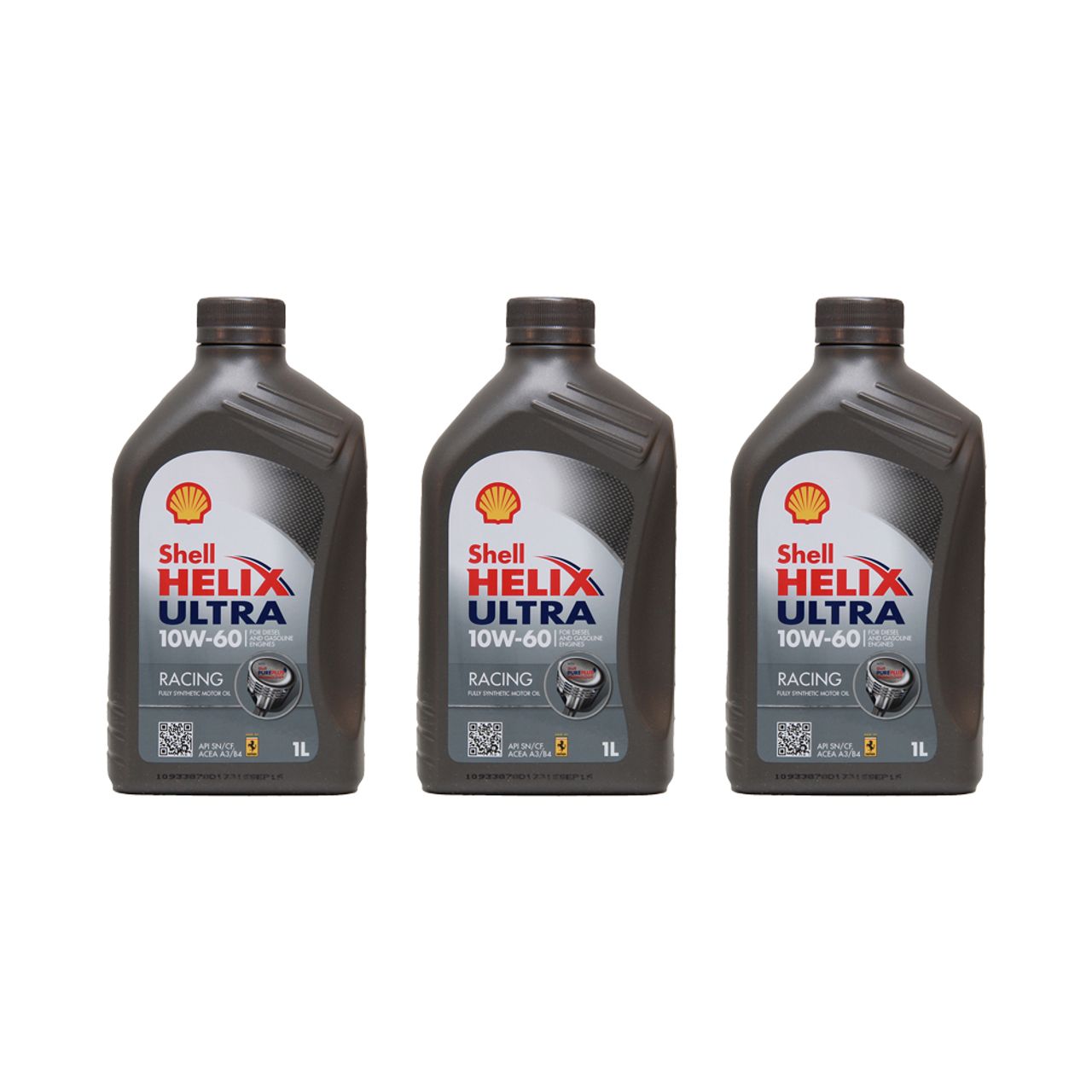 Shell Helix Ultra Racing 10W-60 3x1 Liter