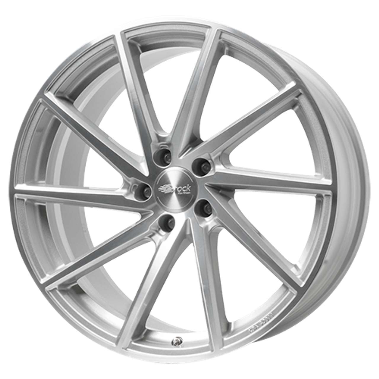 BROCK B37 kristallsilber vollpoliert 8.5Jx19 5x108 ET53