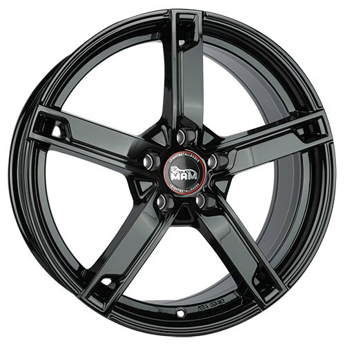 MAM MAM W4 black painted 7.0Jx17 4x108 ET35