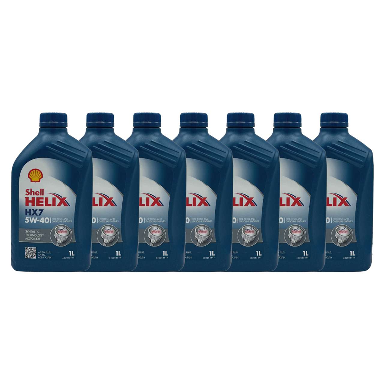 Shell Helix HX7 5W-40 7x1 Liter