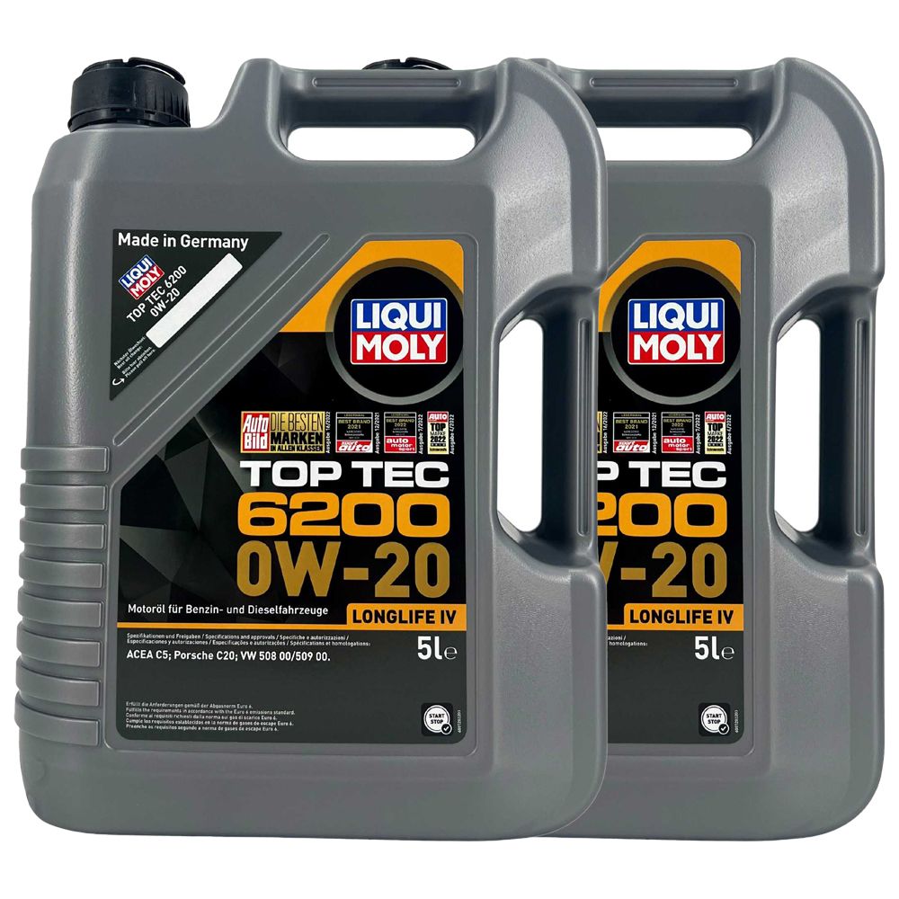 Liqui Moly Top Tec 6200 0W-20 2x5 Liter