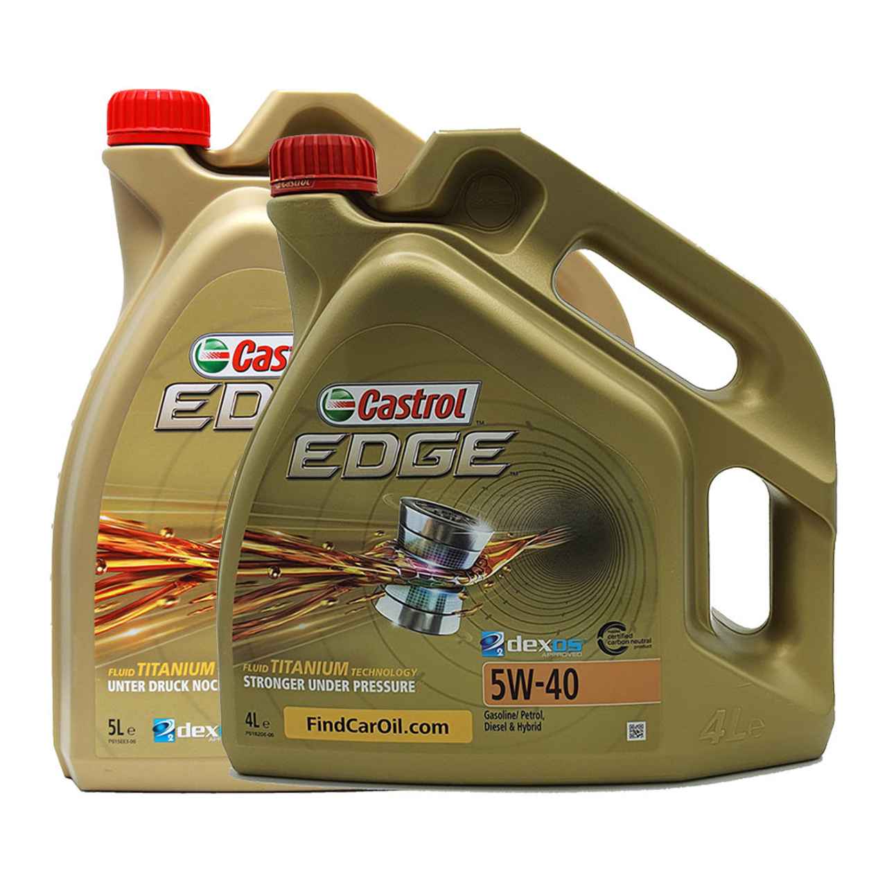 Castrol Edge 5W-40 1x5+1x4 Liter