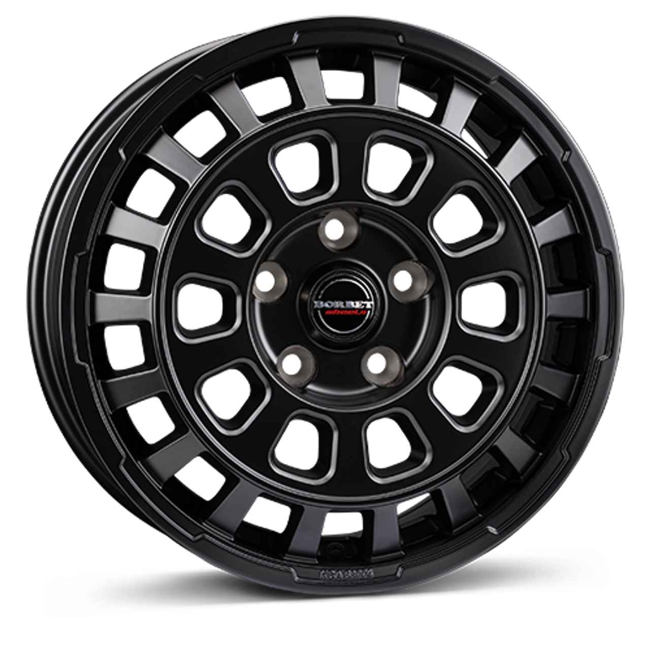 BORBET DESIGN CW7 black matt 7.0Jx17 6x139.7 ET35