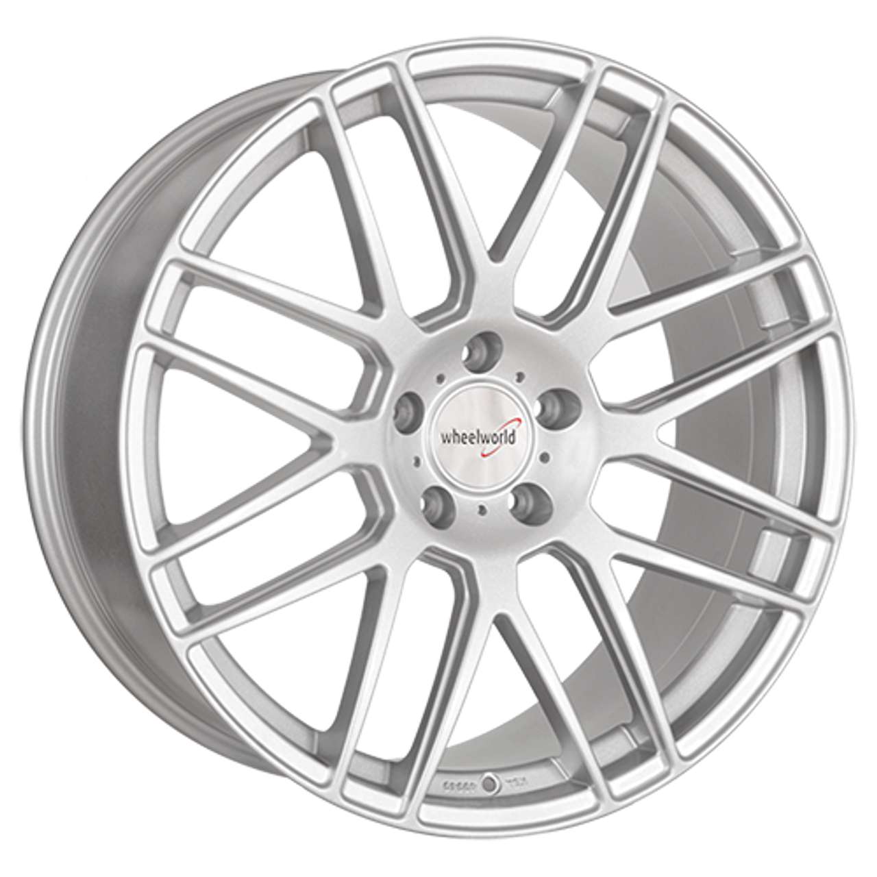 WHEELWORLD-2DRV WH26 full silver 10.0Jx22 5x120 ET40