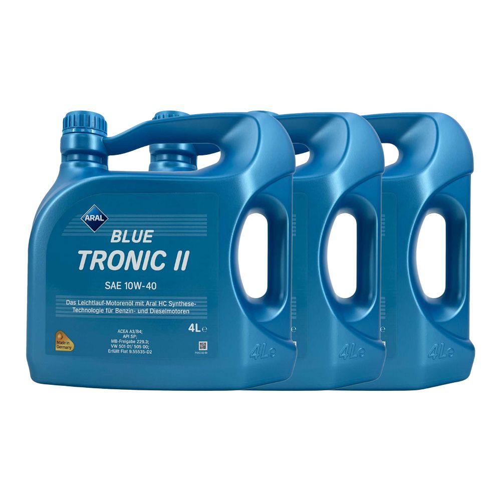 Aral BlueTronic II 10W-40 3x4 Liter