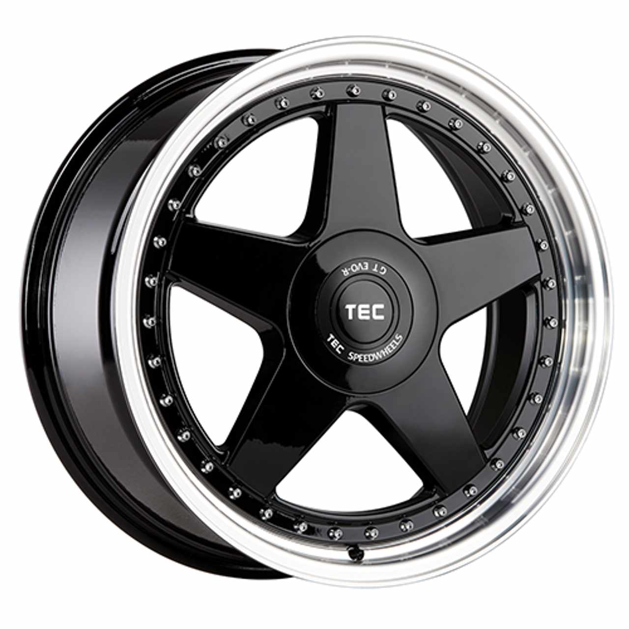 TEC-SPEEDWHEELS GT EVO schwarz glanz hornpoliert 10.0Jx20 5x112 ET35