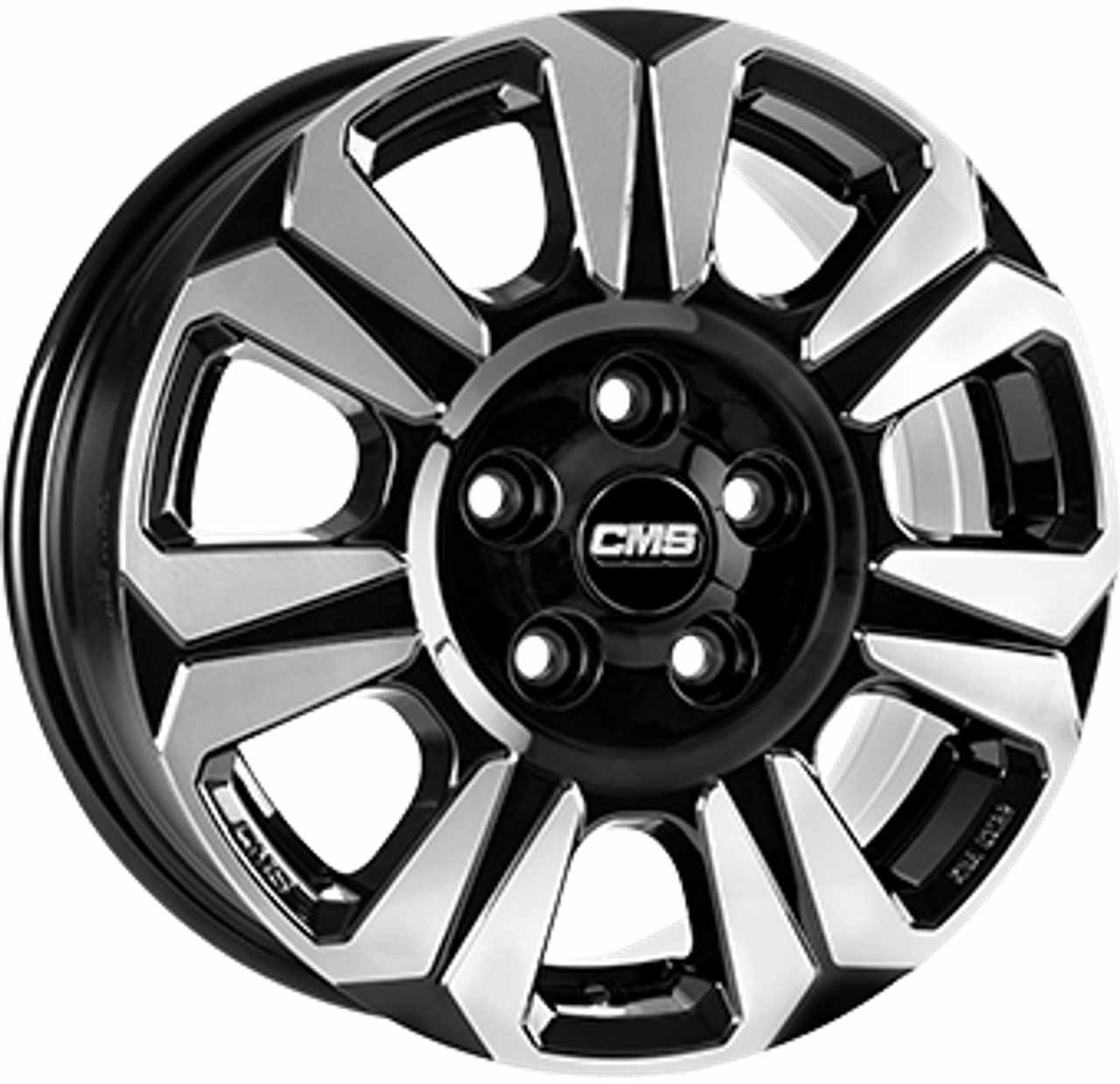 CMS C31-DB HEAVY DUTY diamond black 6.5Jx17 6x139.7 ET48