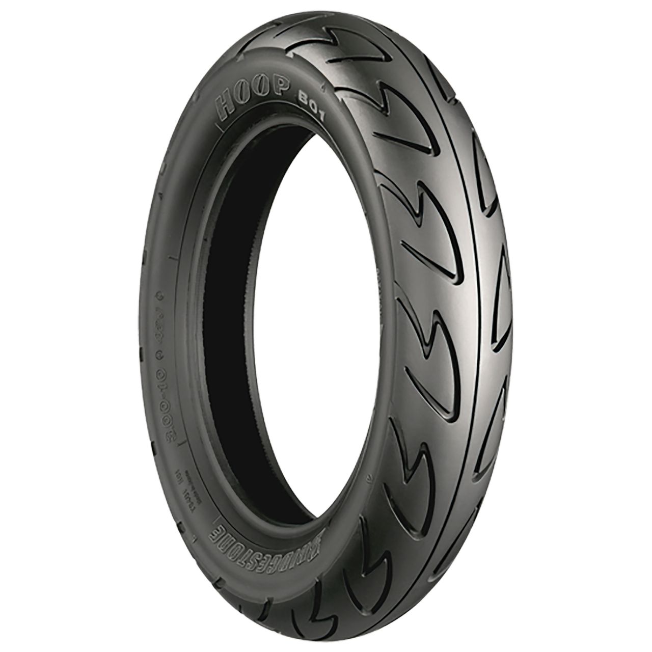 BRIDGESTONE HOOP B01 120/90 - 10 M/C TL 66J FRONT/REAR