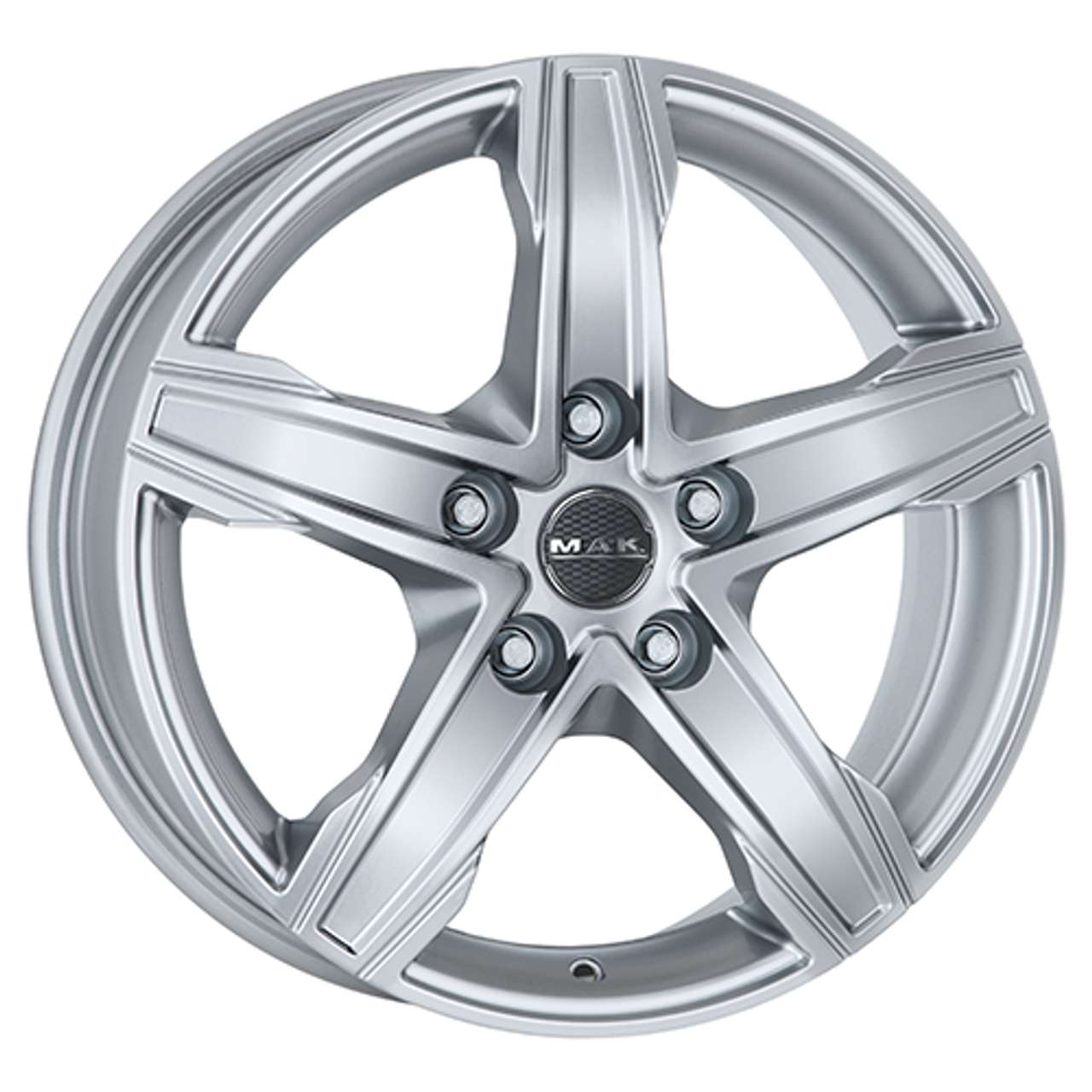 MAK KING 5 silber 7.5Jx17 5x118 ET55