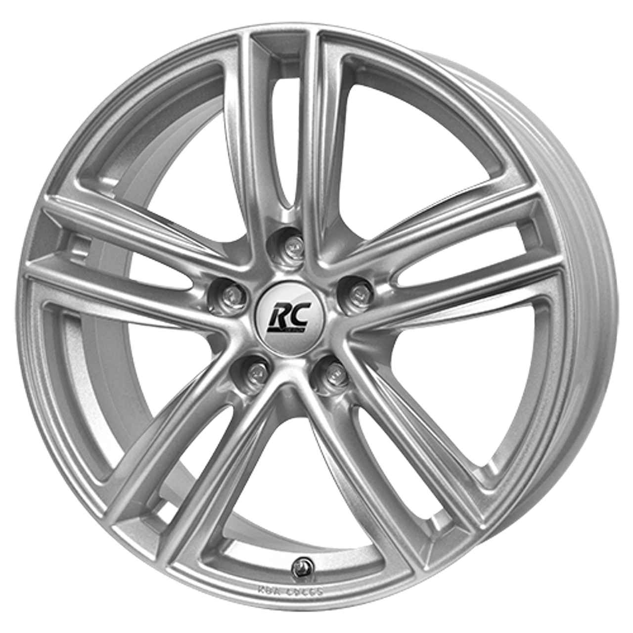 RC-DESIGN RC27 kristallsilber 7.0Jx17 5x112 ET35