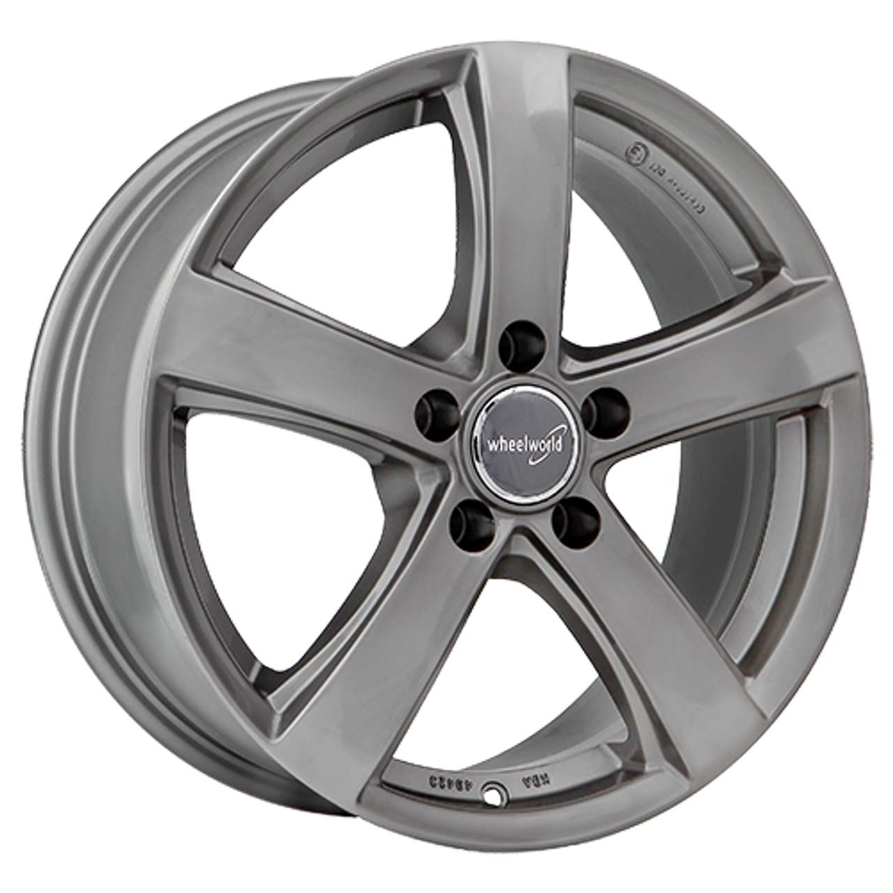 WHEELWORLD-2DRV WH24 Daytona Grau lackiert 6.5Jx16 5x112 ET46