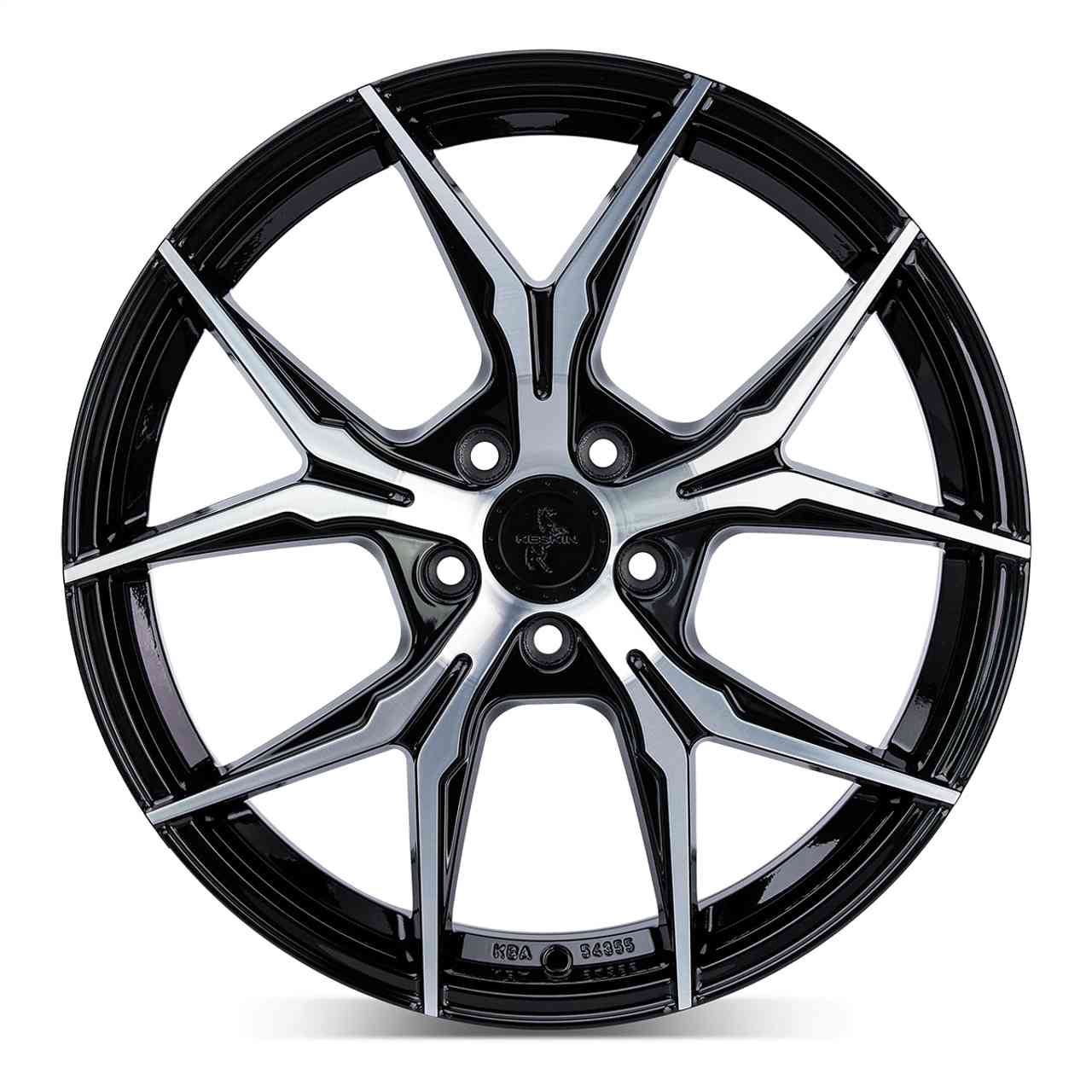 KESKIN KT19N black front polished 8.5Jx19 5x120 ET35