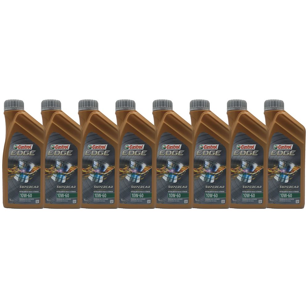 Castrol Edge Fluid Titanium Supercar 10W-60 8x1 Liter