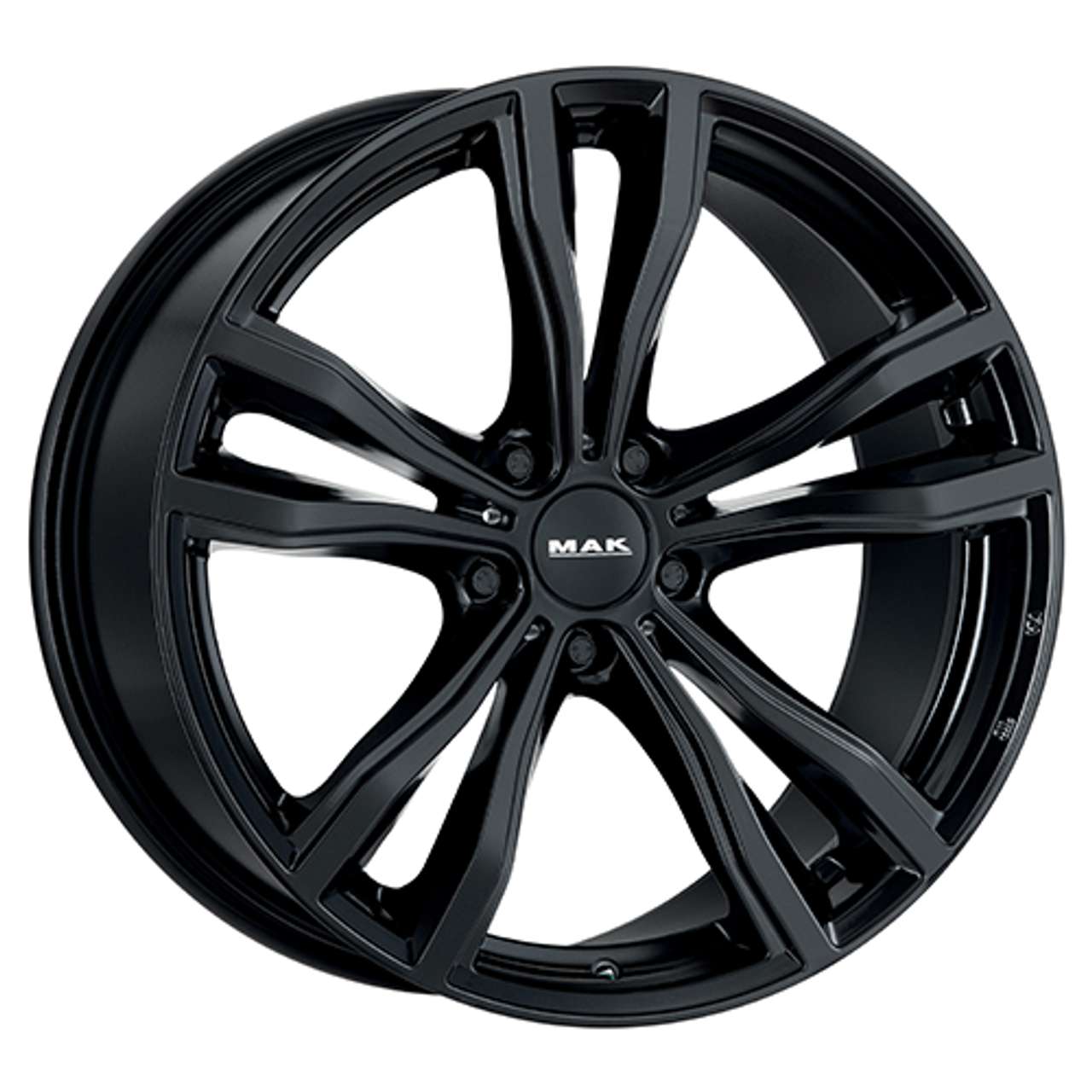 MAK X-MODE gloss black 10.5Jx21 5x112 ET43