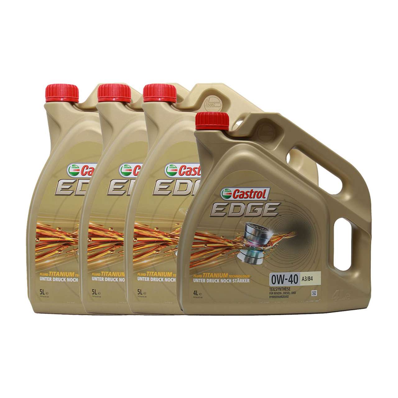 Castrol Edge 0W-40 A3/B4 3x5+1x4 Liter