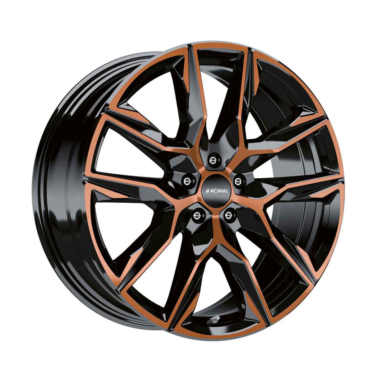 RONAL RONAL R71 jetblack-copper matt 8.5Jx20 5x114.3 ET40