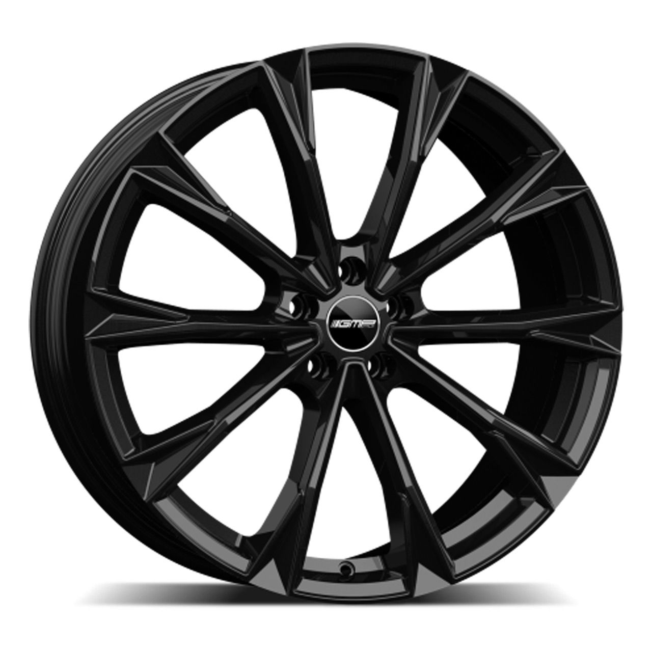 GMP TOTALE glossy black 9.5Jx21 5x114.3 ET40