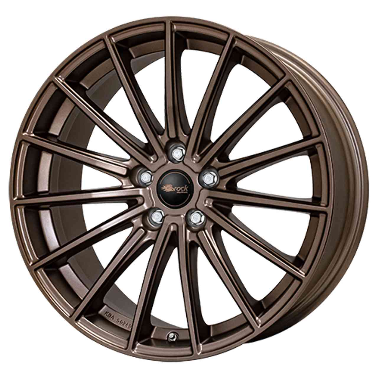 BROCK B36 bronze copper matt (bcm) 8.0Jx18 5x108 ET45