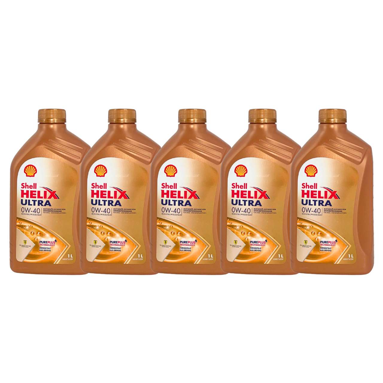 Shell Helix Ultra 0W-40 5x1 Liter