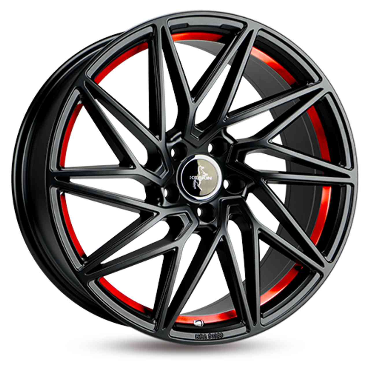 KESKIN KT20 FUTURE matt black red inside 8.5Jx19 5x120 ET35