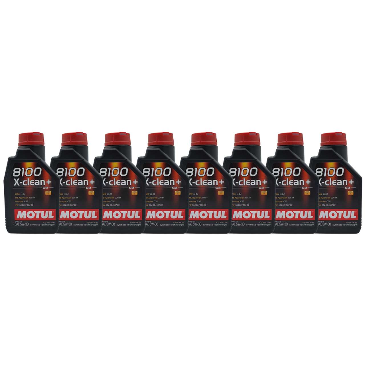 Motul 8100 X-clean+ 5W-30 8x1 Liter