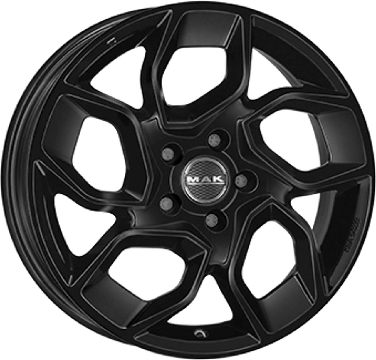 MAK EXPRESS gloss black 7.5Jx18 5x114.3 ET38