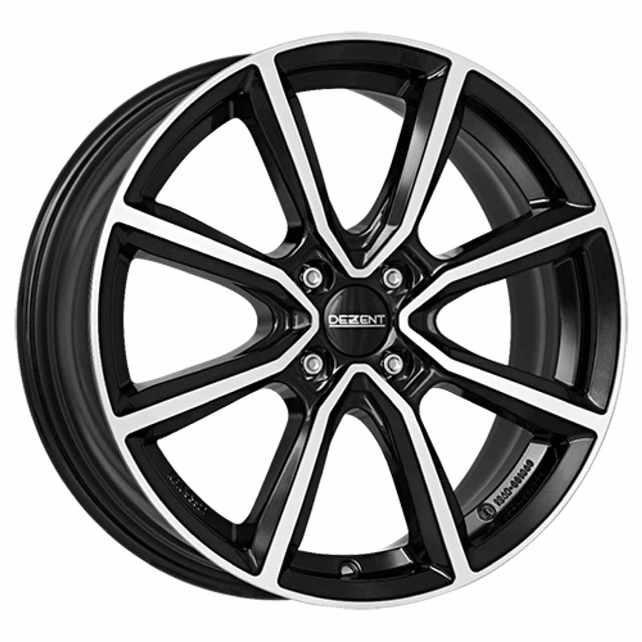 DEZENT DEZENT TN DARK schwarz poliert 6.0Jx16 4x100 ET50