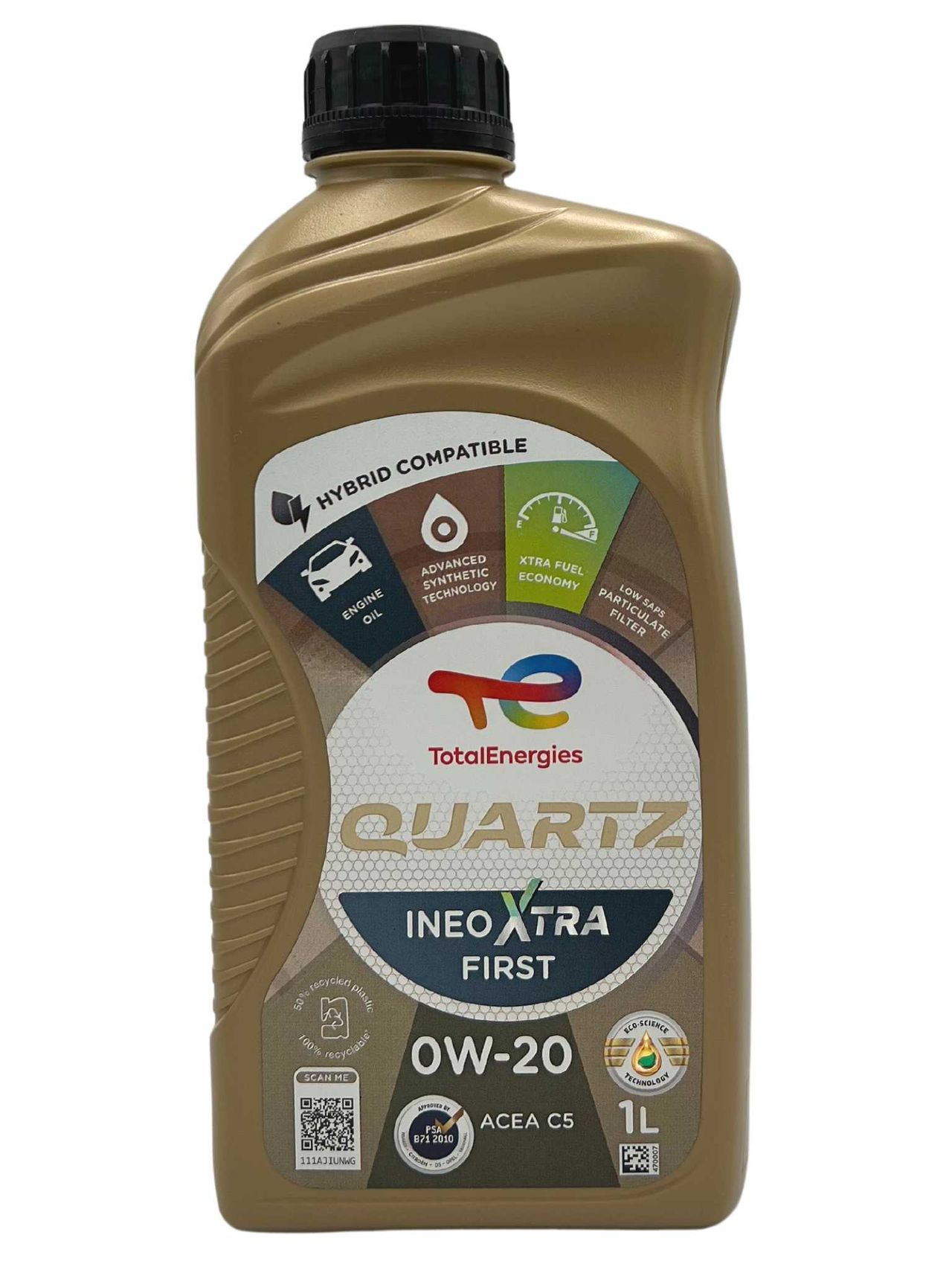 Total Quartz Ineo Xtra First 0W-20 1 Liter