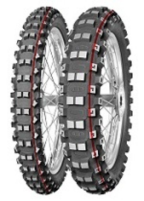 MITAS TERRA FORCE-MX SM (RED-YELLOW) 70/100 - 14 M/C TT 40M FRONT